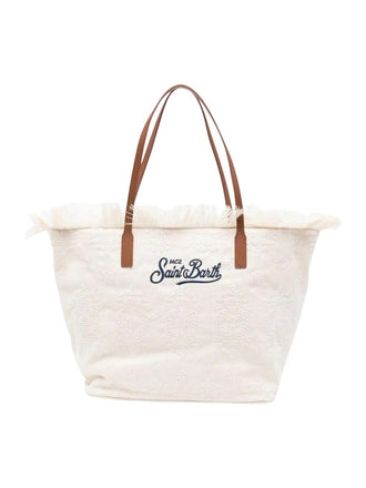 Borsa Saint Barth city bag fringe Sangallo big CBF0001 01034L