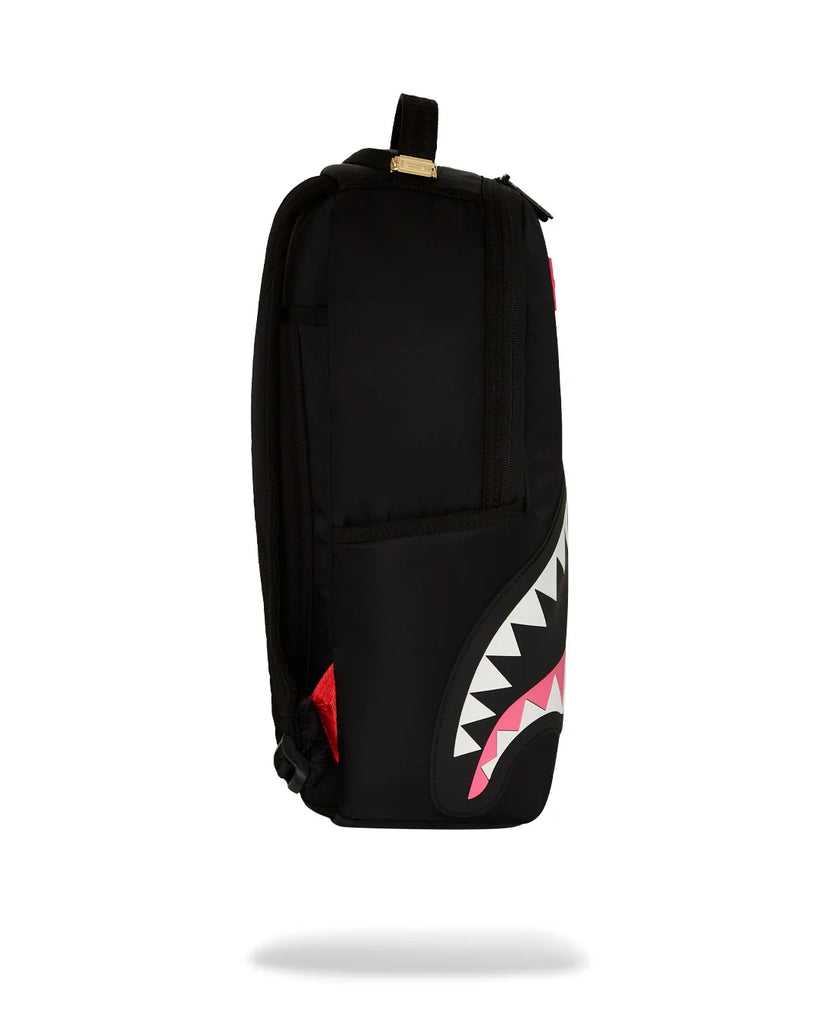 ZAINO SPRAYGROUND ART7089 SHARK CENTRAL NYLON BLACK PINK