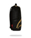 ZAINO SPRAYGROUND ART7166 SHARK CENTRAL GOLD DLXSV BACKPACK