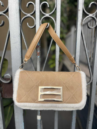 Borsa Alessia & Massimo 5202 Flap Bag Montone