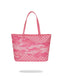 BORSA SPRAYGROUND ART7932 SHOPPER PINK 3AM RIPTIDE TOTE