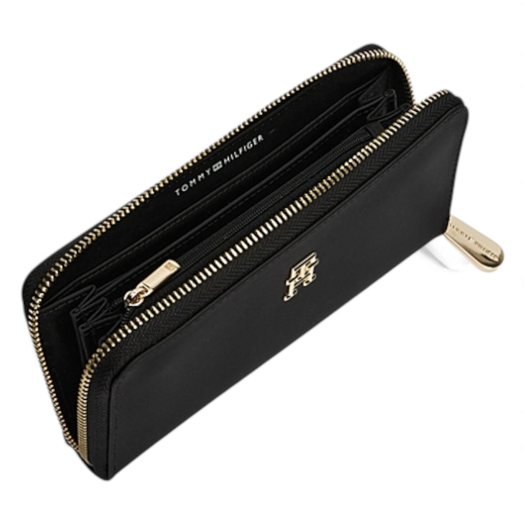 Portafoglio tommy Hilfiger 15758 Zip Round Black