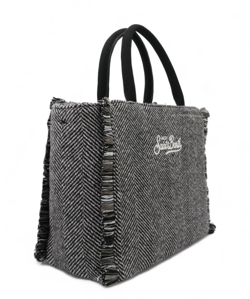 Borsa Saint Barth COL0029 002981 Colette Wool in misto lana spigata