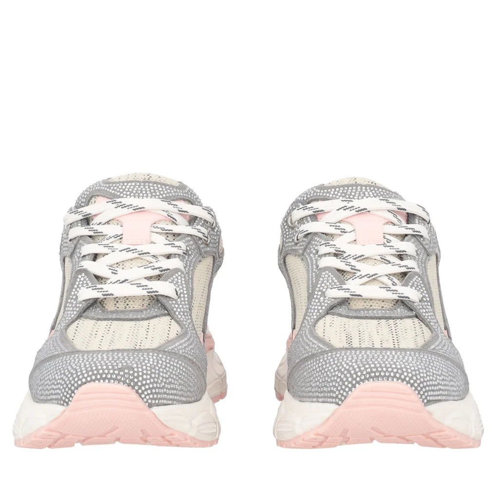 Sneaker Tosca Blu SS2608S083 Mirabel in pelle scamosciata e tessuto colore rosa/grigio