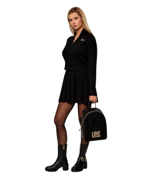 Zaino Love Moschino JC4124 Velour Nero