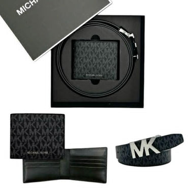 Set Michael Kors Cintura E Portafogli Logato
