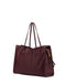 Borsa Pollini SC4642 Shopping Bag Drop In Mini Grained Pu Burgundy