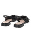 Scarpe Tosca Blu SS2519S180  Slingback Iris in pelle con cerchietti colore nero