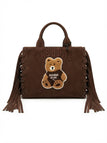 Borsa Pashbag 20143 Mini Marge Tote in suede a tracolla