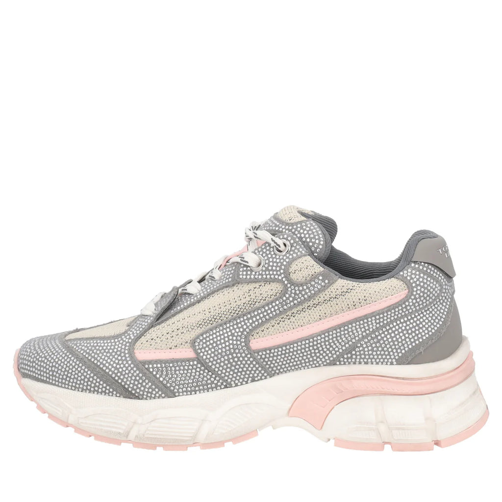 Sneaker Tosca Blu SS2608S083 Mirabel in pelle scamosciata e tessuto colore rosa/grigio