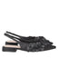 Scarpe Tosca Blu SS2519S180  Slingback Iris in pelle con cerchietti colore nero