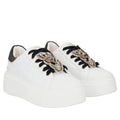 Sneaker Tosca Blu SF2502S020 Dazzling con farfalle gioiello colore bianco-nero