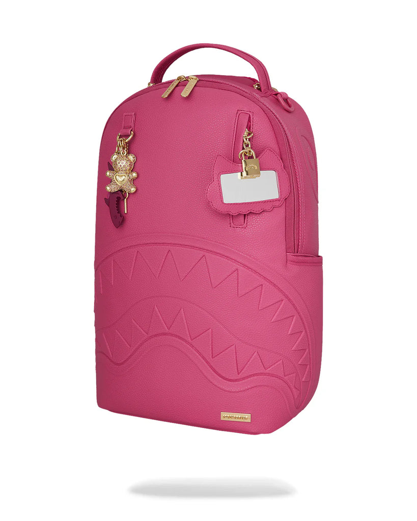 ZAINO SPRAYGROUND 8361 SHARK PINK ATTACK BACKPACK