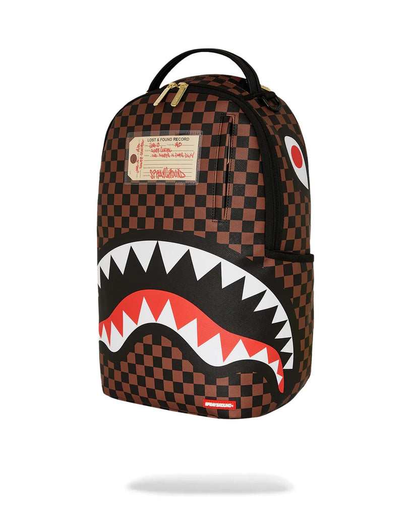 ZAINO SPRAYGROUND ART7687 SHARKS IN PARIS LOST & FOUND BACKPACK