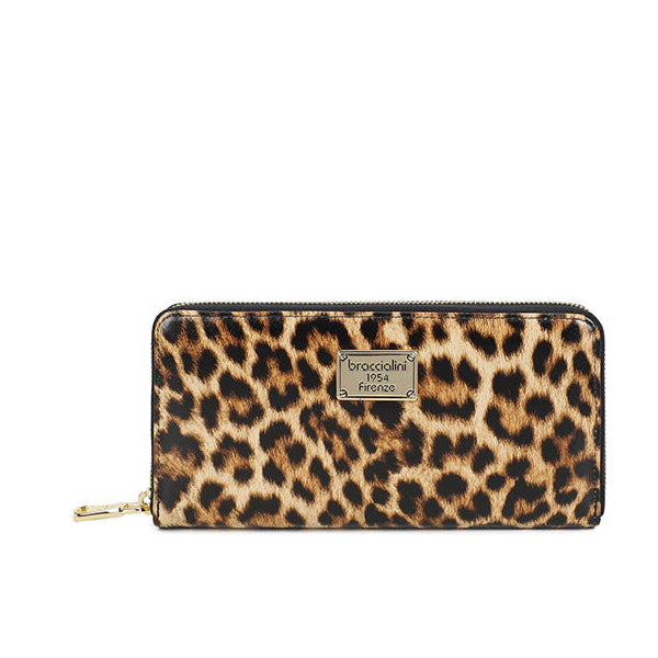 Portafoglio Braccialini B19150 Basic Leo print