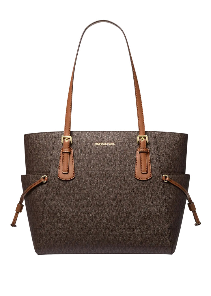 BORSA MICHAEL KORS TOTE VOYAGER GRANDE CON LOGO ALL OVER