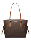 BORSA MICHAEL KORS TOTE VOYAGER GRANDE CON LOGO ALL OVER
