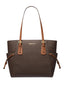 BORSA MICHAEL KORS TOTE VOYAGER GRANDE CON LOGO ALL OVER