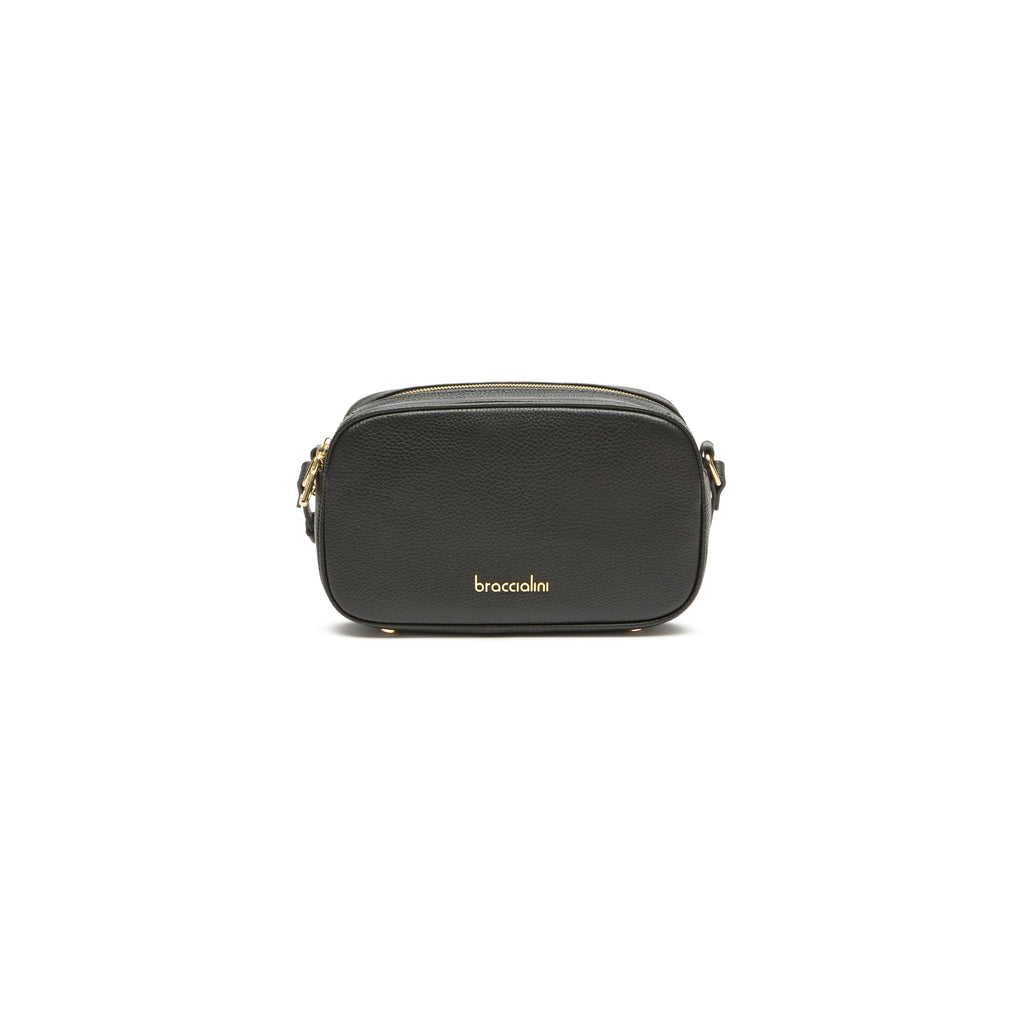 Borsa Braccialini Jinny Leather B18482 Tracolla doppia zip