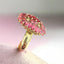 Anello Sodini 551018 Bouquet di Tormalina Fuxia