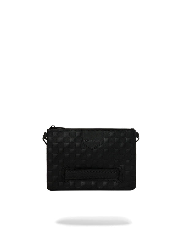 POCHETTE SPRAYGROUND 9508 RAISED CHECK CROSSOVER CLUTCH