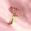 Anello Sodini 551018 Bouquet di Tormalina Fuxia