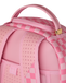 ZAINO SPRAYGROUND 8717 PINK SHARKS IN PARIS PATCH BACKPACK