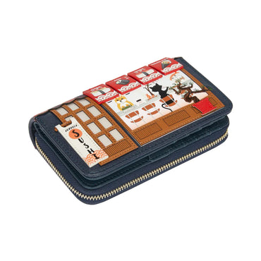 Portafoglio Vendula Sushi F58283391 Blue Medium zip Around Edizione Limitata