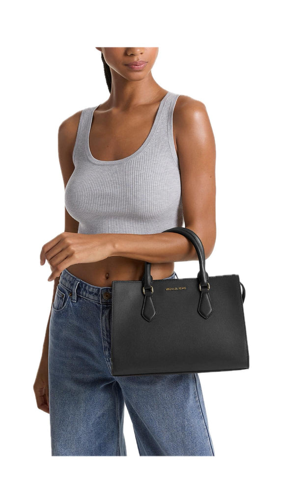 Borsa Michael Kors Sheila MD CZ Satchel Bauletto