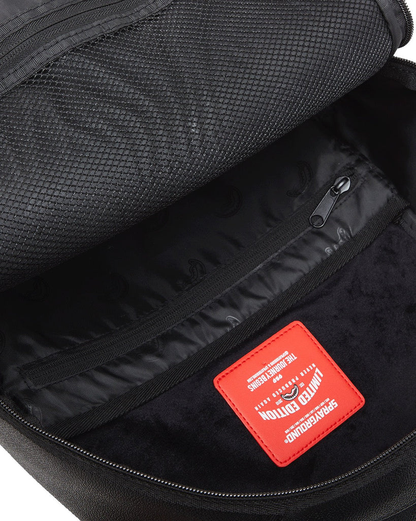 ZAIN0 SPRAYGROUND ART7666 DOSE OF CHECK DEUX DLXS BACKPACK