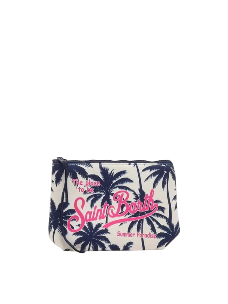 Pochette Saint Barth Palm All Over