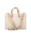 Borsa Michael Kors 38S5S3GT3J tote Gigi grande con logo jacquard
