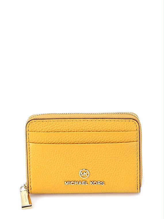 Portafogli Michael Kors Jet Set Small ZA Coin Card Case Leather 32T4SJ6Z5L