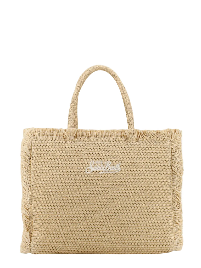Borsa Saint Barth Vanity Straw Con Strass Colorati VANI021 02748L