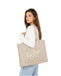 Borse Saint Barth Essential Bag in tessuto denim stampa bandana e logo a contrasto
