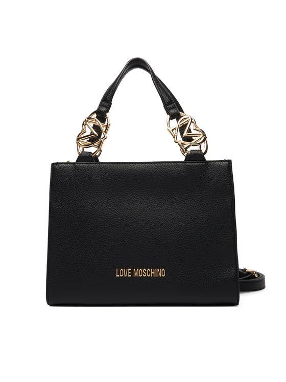 Borsa Love Moschino JC4006 Tote a mano con logo ovale