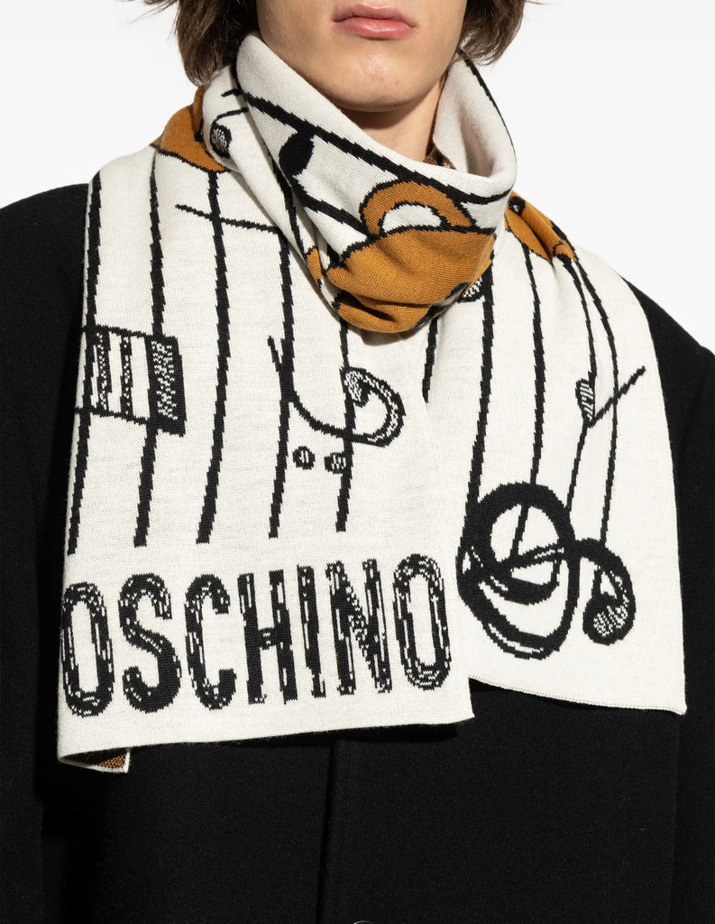 Sciarpa Moschino 30832 M3318 Teddy Music