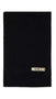 Sciarpa Moschino Art30785 M2969 Stretta nera logo lettering in metallo