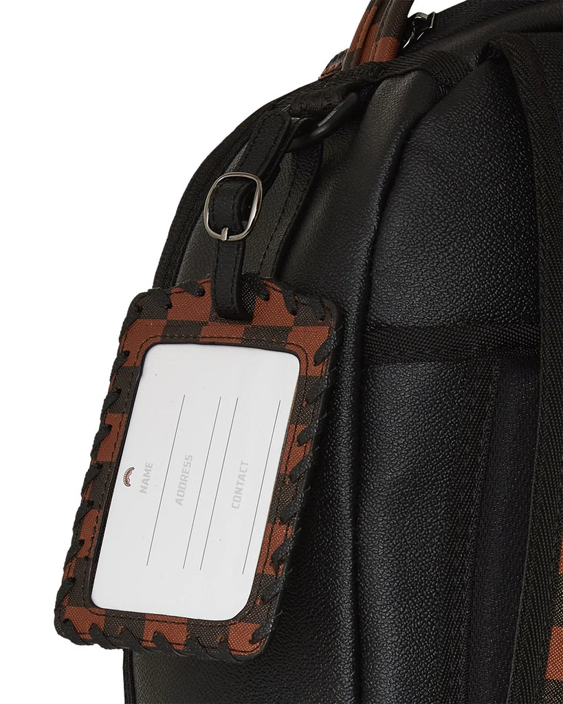 ZAIN0 SPRAYGROUND ART7666 DOSE OF CHECK DEUX DLXS BACKPACK
