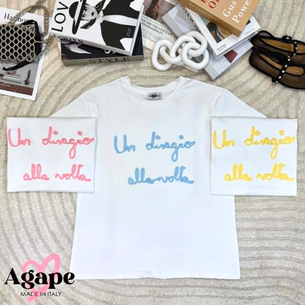 T-Shirt Agape Un Disagio Alla Volta