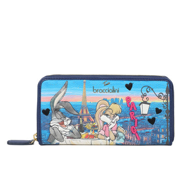 Portafoglio Braccialini Cartoline Lt258 Bugs e Lola a Parigi