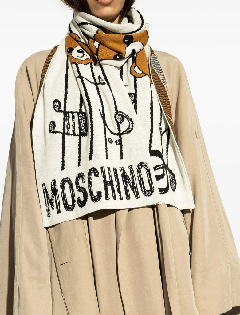 Sciarpa Moschino 30832 M3318 Teddy Music