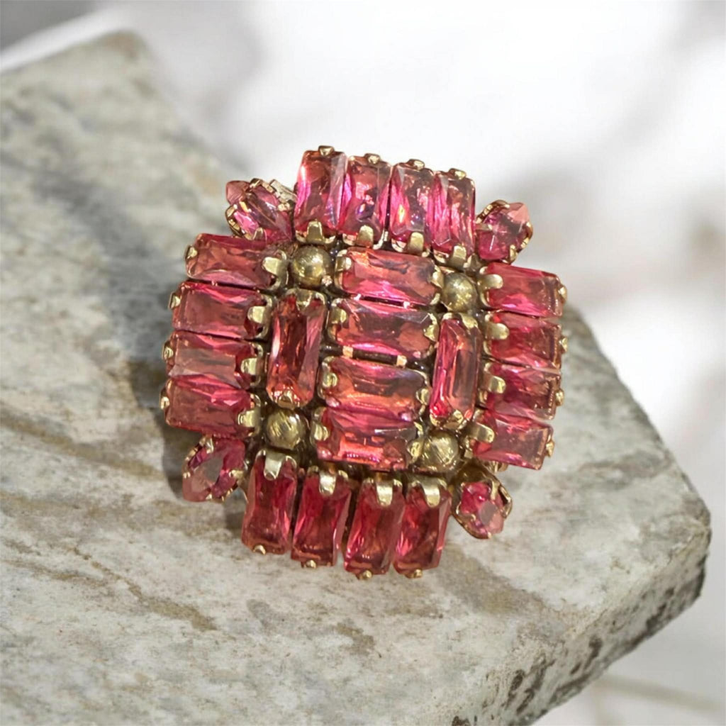 Anello Sodini 551018 Bouquet di Tormalina Fuxia