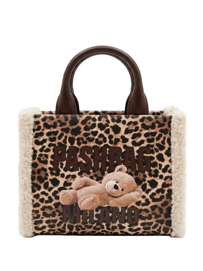 Borsa Pashbag 20127 Mini Marge vixen Leopard ecofur