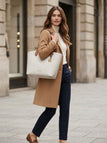 Borsa Michael Kors 35F6GYYT3B Maya Shopper Vanilla