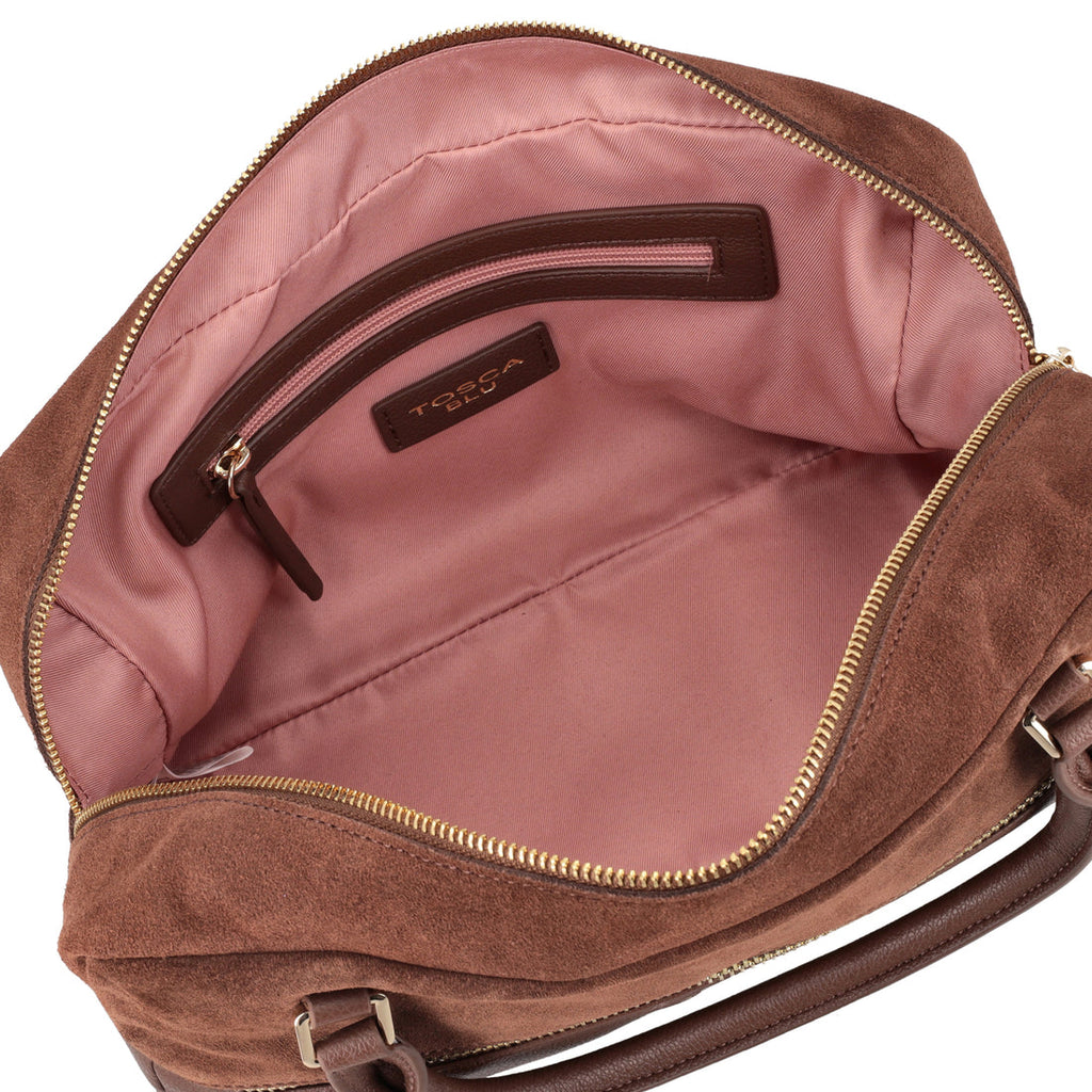 Borsa Tosca blu TF26HB191 Bauletto Lucrezia con accessori dorati