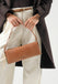 Borsa Elisabetta Franchi BS15A66E2 a spalla nera con stampa effetto lucertola