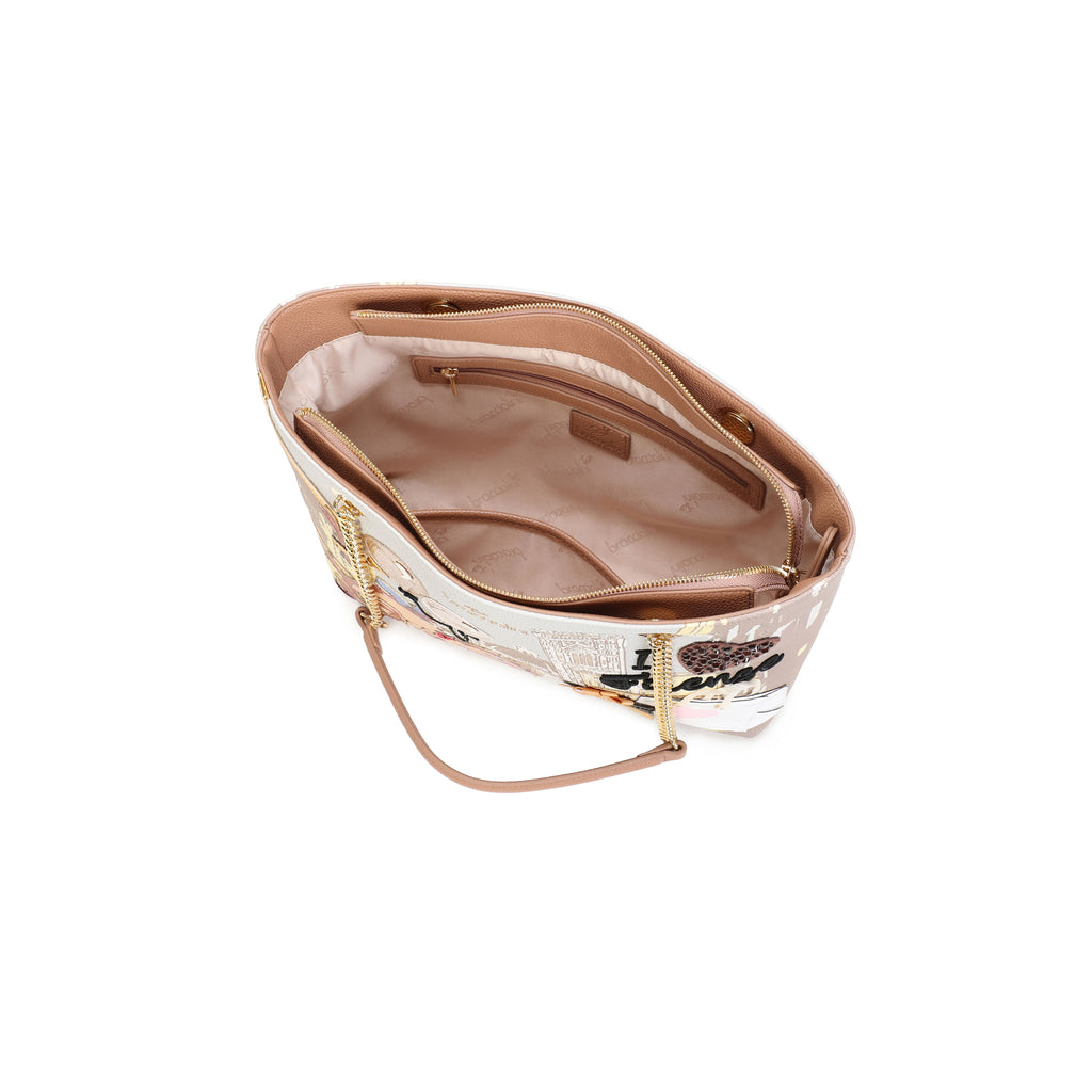 Borsa Braccialini Cartoline LT203 Shopping Firenze