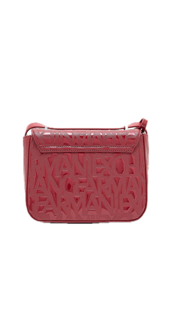 Borsa Armani Exchange XW001577 AF17290 Tracolla logata in vernice
