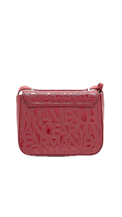Borsa Armani Exchange XW001577 AF17290 Tracolla logata in vernice